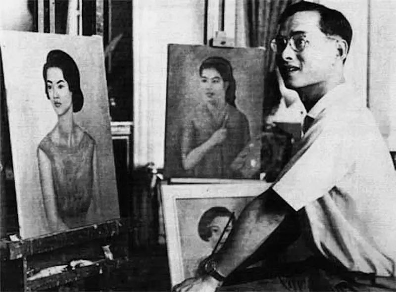 the great artist king bhumibol adulyadej of thailand 02