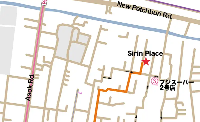 sirin place map 1
