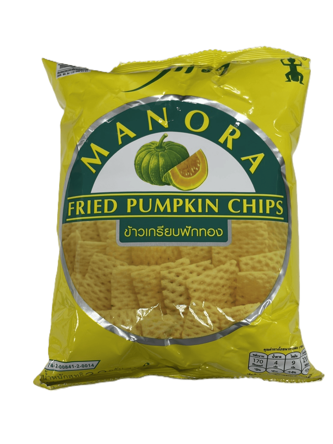 石川商事スタッフが選ぶ!タイのコンビニで買えるマイブーム食品【2026年版】 15 MANORA カボチャ味のチップス