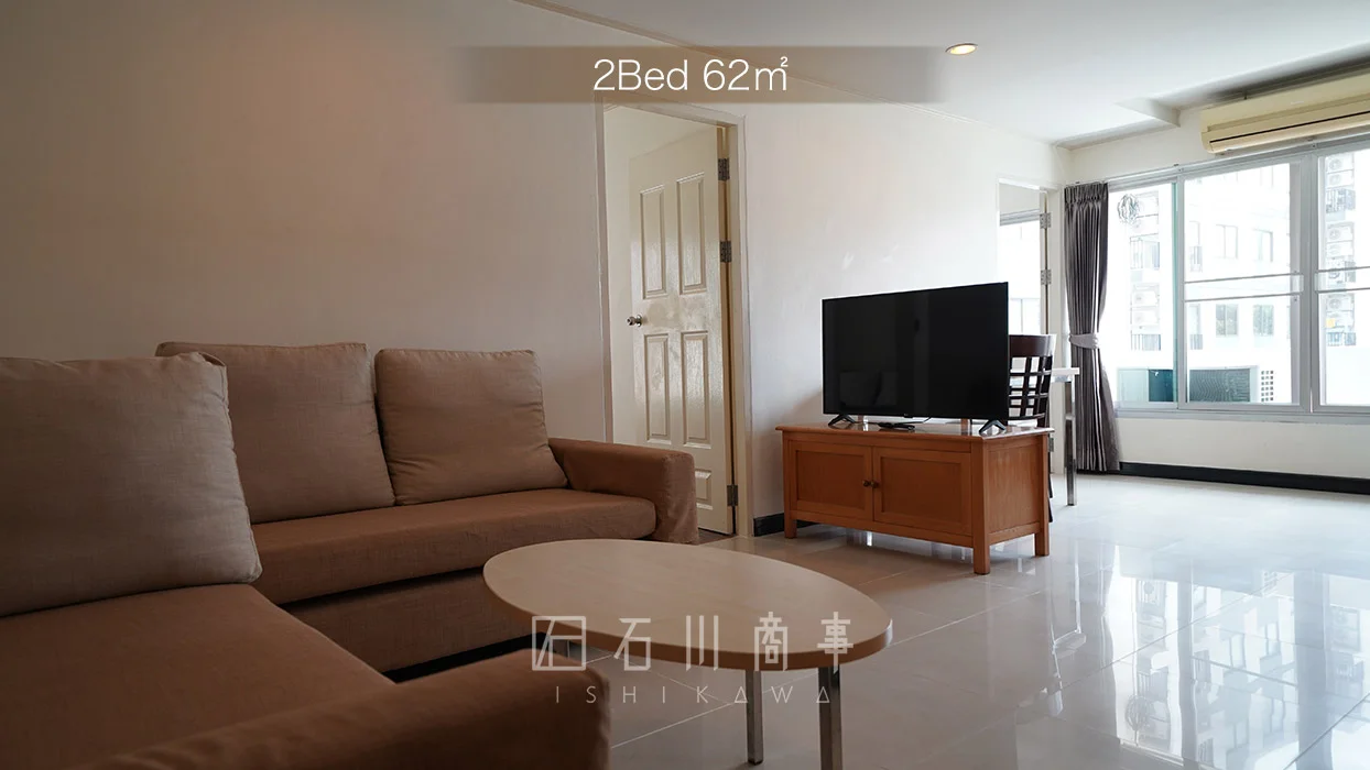 Charming Resident -2Bed 62㎡