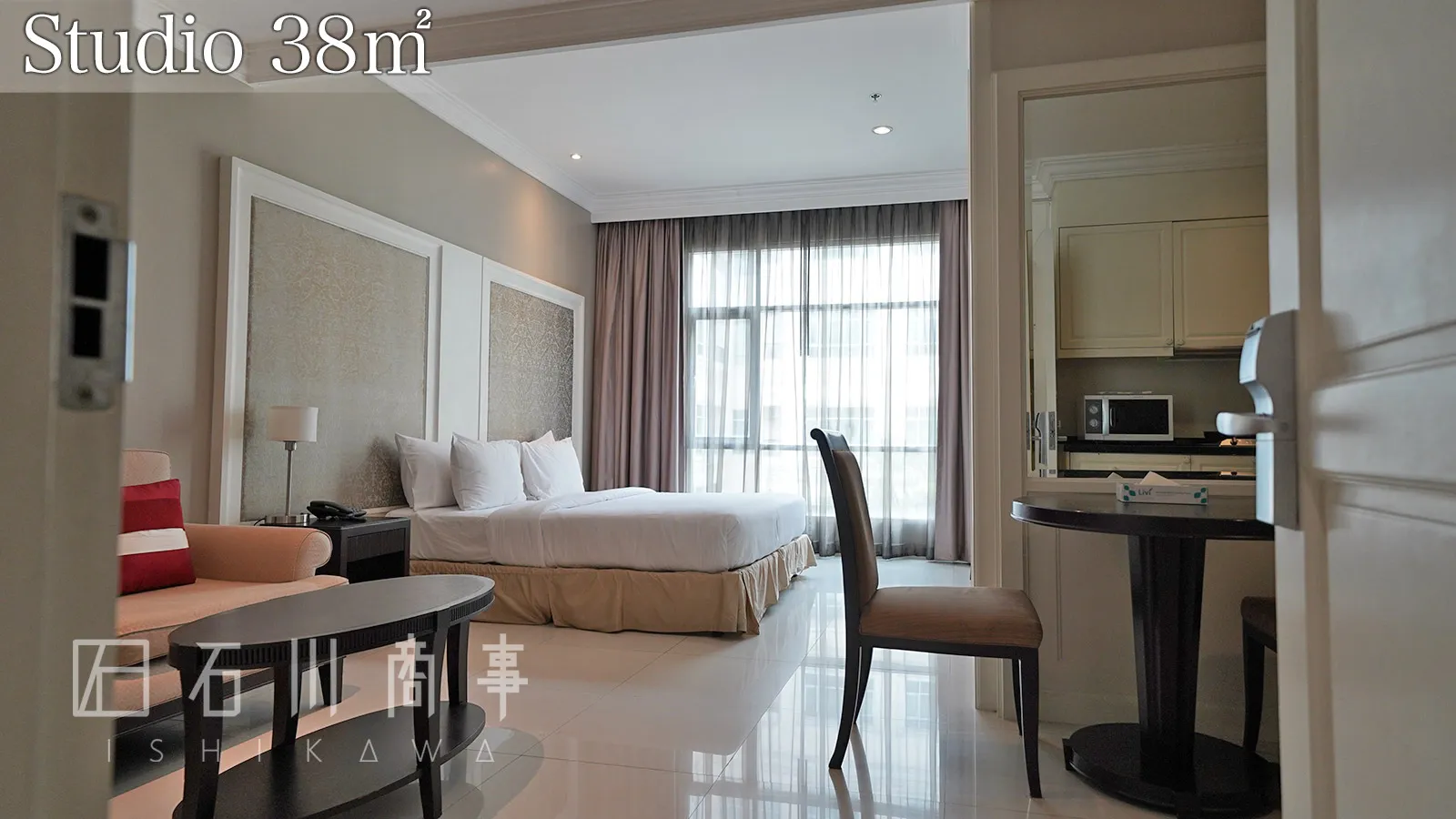 hope land executive residence, studio 38sqm