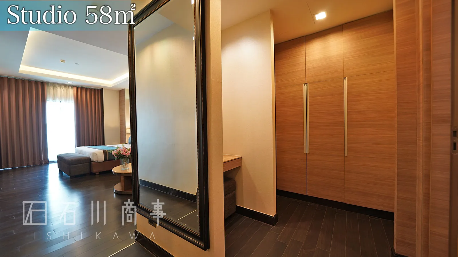 Qiss Residence, Studio 58 sqm
