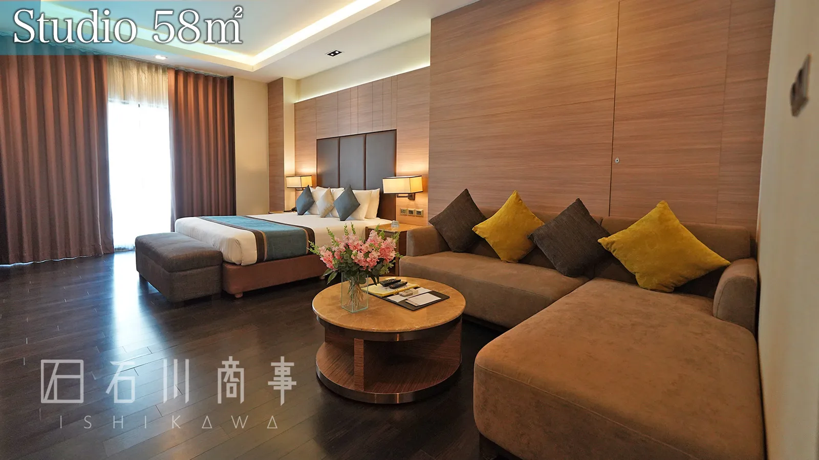 Qiss Residence, Studio 58 sqm
