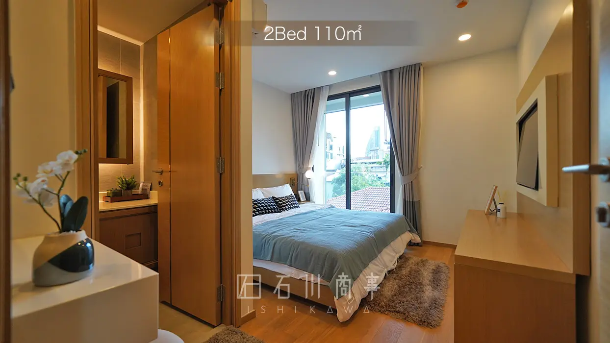 Aquila Bangkok & Residence - 2Bed 110㎡
