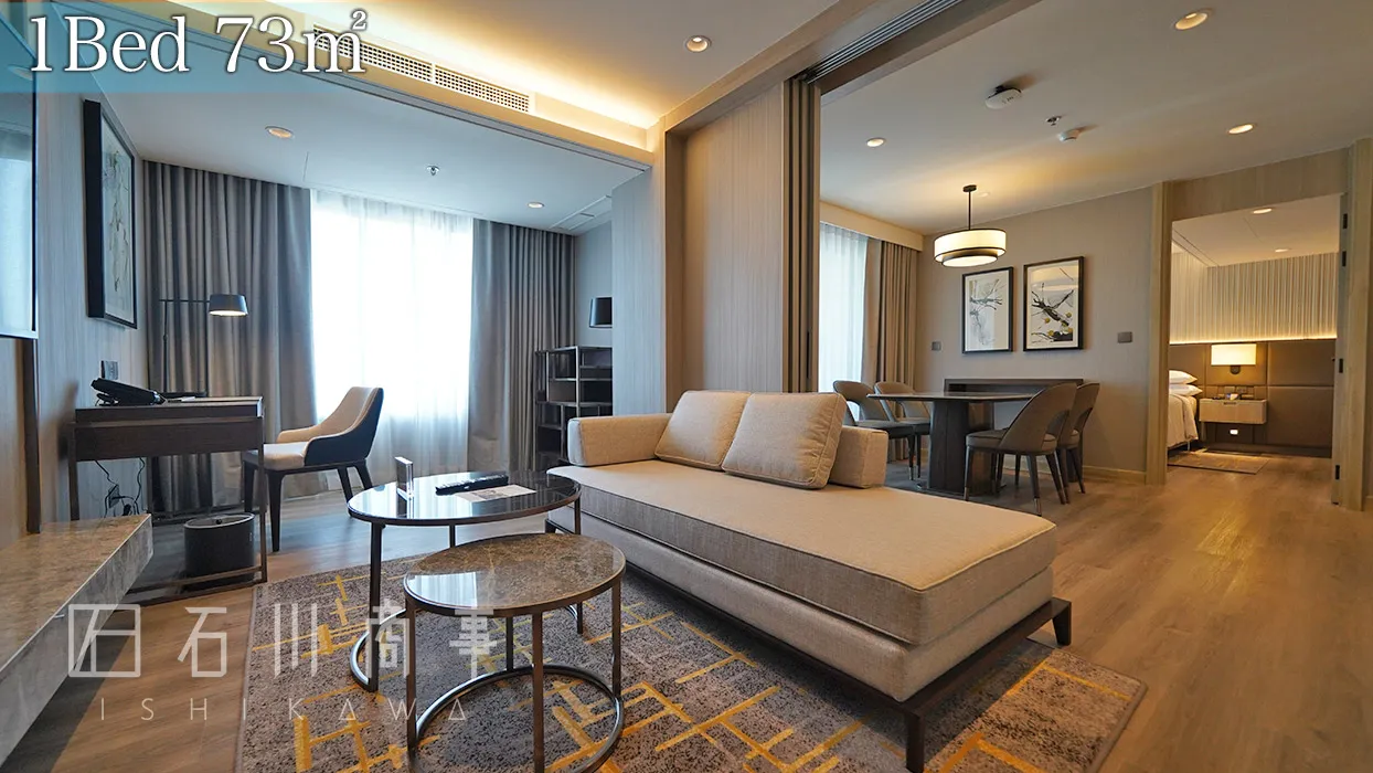 Marriott Executive Apartments, Bangkok Townhall Sukhumvit, 1Bed 73sqm
