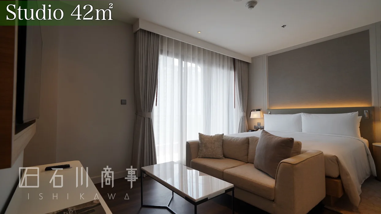 Marriott Executive Apartments Sukhumvit 101 - Studio 42㎡