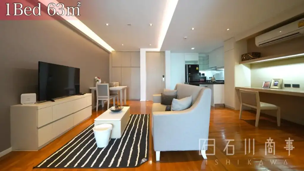 5万バーツ台で探す『納得』の1LDKサービスアパート5選 【アソーク〜プロンポン編】 4 raya sukhumvit bangkok 1bed 003